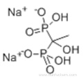 Phosphonicacid, P,P'-(1-hydroxyethylidene)bis-, sodium salt (1:2) CAS 7414-83-7